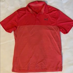 Under Armour Polo - Pink - L